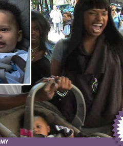 Jennifer Hudson -- Hot, Happy Mama!