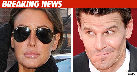 Rachel Uchitel and David Boreanaz Rachel Uchitel and David Boreanaz