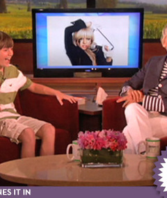 Lady Gaga Calls Little Bieber Look-Alike