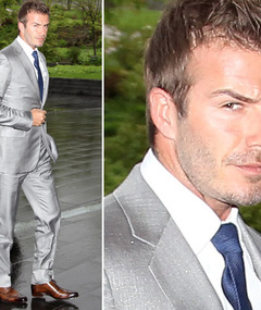 David Beckham in Zurich -- Just 'Cuz
