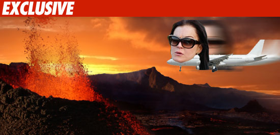Lindsay Lohan Volcano Lindsay Lohan Volcano