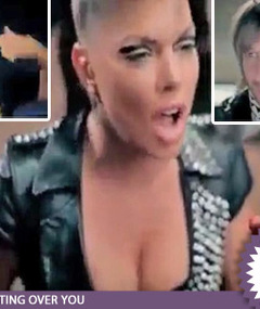 Fergie & Guetta -- No 'Getting Over' This Vid