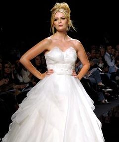 Mischa Barton -- Runway Bride