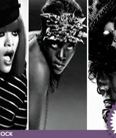 Rihanna's New Video -- She's a 'Rockstar!'