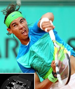 Rafael Nadal Beats Opponent ... in $525K Watch