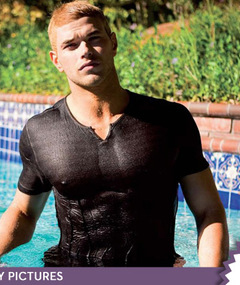 Kellan Lutz in DaMan Magazine -- Just Cuz!