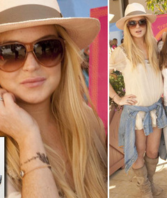 Lindsay Lohan's Lucky Charm
