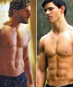 "True Blood" vs. "Twilight" -- Wolfman Ab-Off!