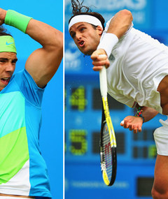 Ripped Tennis Studs -- Just 'Cuz