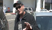 Charlie Sheen Washes His Mouth Out