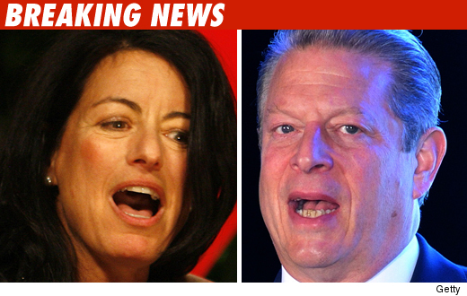 Larry David's Wife & Al Gore Larry David's Wife & Al Gore