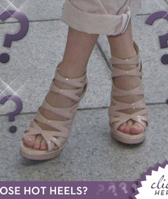 Whose Strappy Stilettos?
