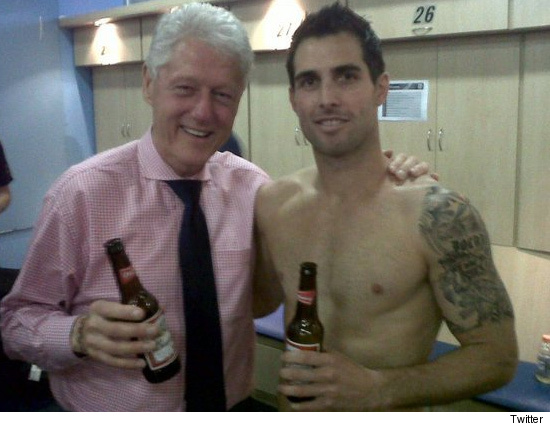 US Soccer Stud & President Clinton US Soccer Stud & President Clinton