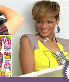 Rihanna Strikes a Pose for Seventeen