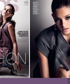 Ashley Greene Vamps for ASOS Mag