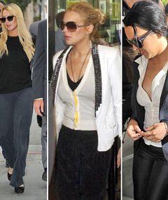 Lohan's Courtroom Fashion -- Style Showdown!