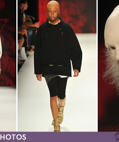 Berlin Fashion Show -- Seriously Hairy Style