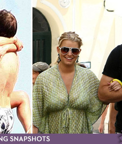 Jessica Simpson -- Smoochin' on the High Sea