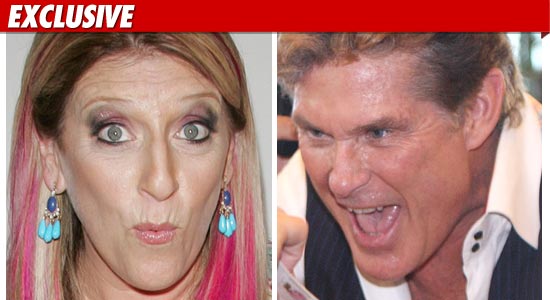 Lisa Lampanelli and David Hasselhoff 0715_lisa_david_EX_Getty_01