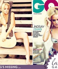Lindsay Lohan's SCRAM -- So Not GQ!