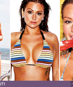 Jwoww Does Maxim ... Belly Button Doesn't?