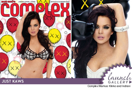 Lindsay
Lohan Complex Magazine 0719_fab_kaws_launch