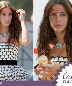 "90210" Star Cut Up on Set