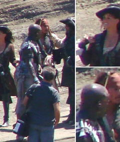 'Pirates 4' First Look -- Penelope Cruz on Set!