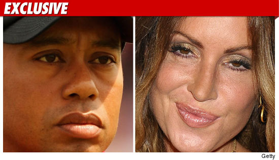 Tiger Woods and Rachel Uchitel