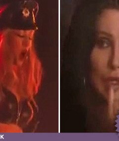 Christina & Cher Sizzle in 'Burlesque' Trailer