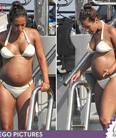 Alicia Keys -- Showin' on the Open Seas!