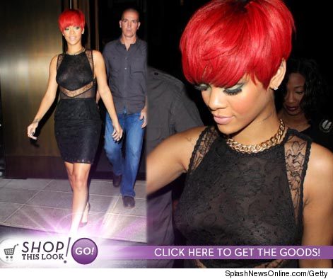 Rihanna Lace Dress
