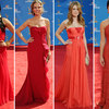 Emmy Style Showdown: Red Dresses