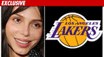 Oksana Gets Clutch Assist from L.A. Lakers