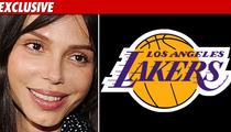 Oksana Gets Clutch Assist from L.A. Lakers