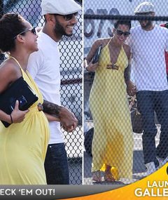 Alicia Keys -- The Pregnancy Glow