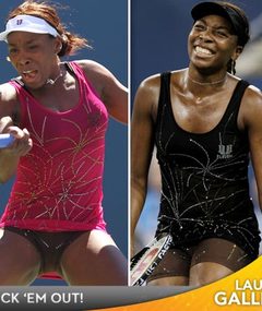 Williams' Wild Tennis Uniforms