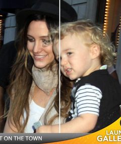 Ashlee Simpson & Bronx Hit NYC