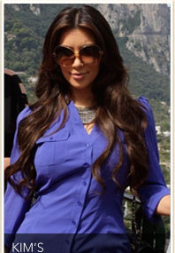 Kim K. Says "Ciao" to Capri