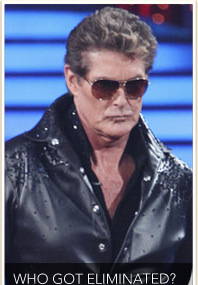 The Hoff Eliminated from "Dancing"