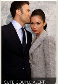 Cute Couples Hit Armani Show