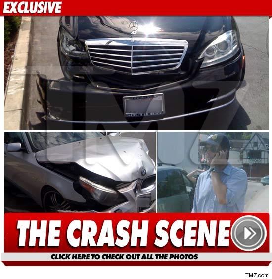 Michael Weatherly car accident.