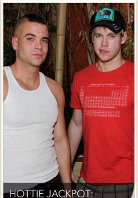 "Glee" Hotties Hit the Pool