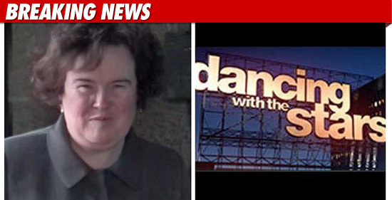 Susan Boyle Dancing with the Stars