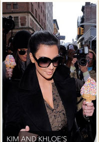 Kim & Khloe Get Creamed
