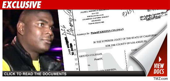 Keyshawn Johnson sued.