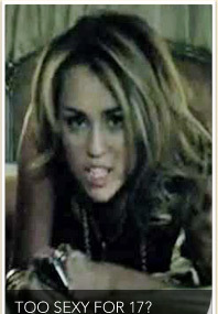 Miley's New Video -- Too Sexy for 17?