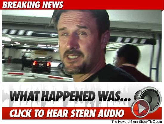 david arquette and courteney cox wedding. David Arquette just called in