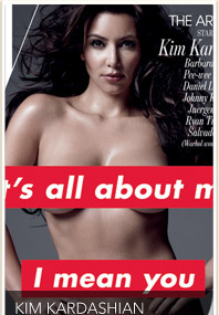 Kim Kardashian Bares All in W Magazine