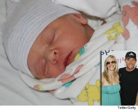 Lance Armstrong baby.